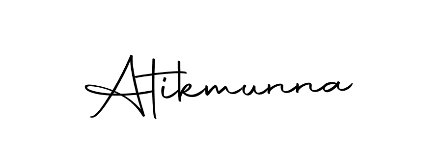 How to make Atikmunna signature? Autography-DOLnW is a professional autograph style. Create handwritten signature for Atikmunna name. Atikmunna signature style 10 images and pictures png