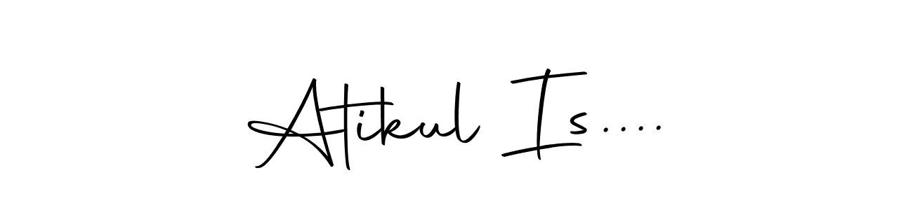 How to make Atikul Is.... signature? Autography-DOLnW is a professional autograph style. Create handwritten signature for Atikul Is.... name. Atikul Is.... signature style 10 images and pictures png