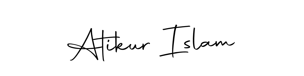 The best way (Autography-DOLnW) to make a short signature is to pick only two or three words in your name. The name Atikur Islam include a total of six letters. For converting this name. Atikur Islam signature style 10 images and pictures png