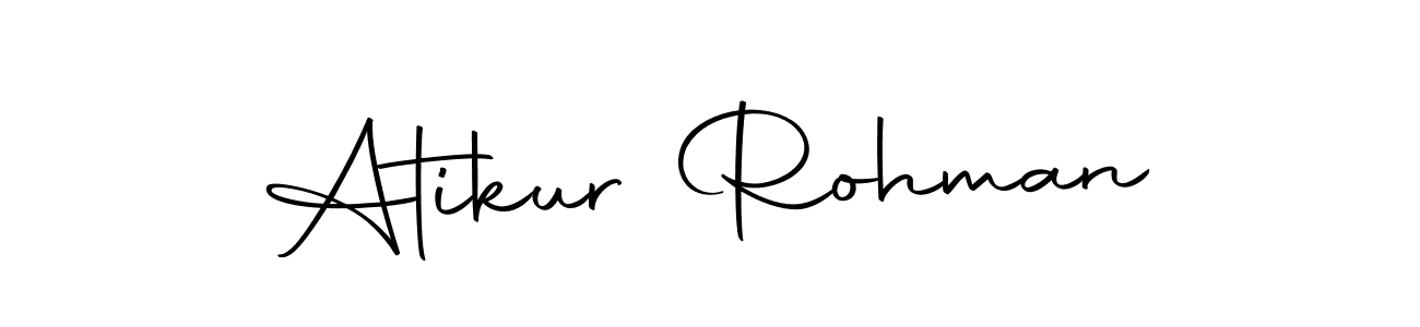 Make a beautiful signature design for name Atikur Rohman. Use this online signature maker to create a handwritten signature for free. Atikur Rohman signature style 10 images and pictures png