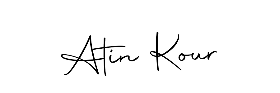 Use a signature maker to create a handwritten signature online. With this signature software, you can design (Autography-DOLnW) your own signature for name Atin Kour. Atin Kour signature style 10 images and pictures png
