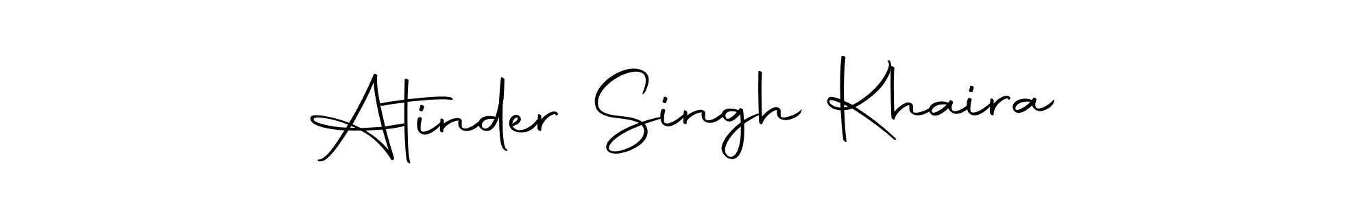 Use a signature maker to create a handwritten signature online. With this signature software, you can design (Autography-DOLnW) your own signature for name Atinder Singh Khaira. Atinder Singh Khaira signature style 10 images and pictures png