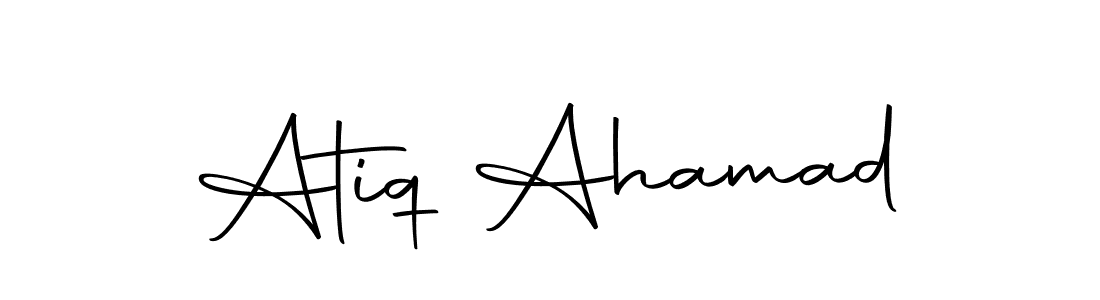 You can use this online signature creator to create a handwritten signature for the name Atiq Ahamad. This is the best online autograph maker. Atiq Ahamad signature style 10 images and pictures png