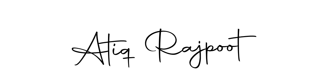 Make a beautiful signature design for name Atiq Rajpoot. Use this online signature maker to create a handwritten signature for free. Atiq Rajpoot signature style 10 images and pictures png