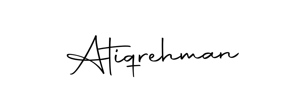 Make a beautiful signature design for name Atiqrehman. Use this online signature maker to create a handwritten signature for free. Atiqrehman signature style 10 images and pictures png