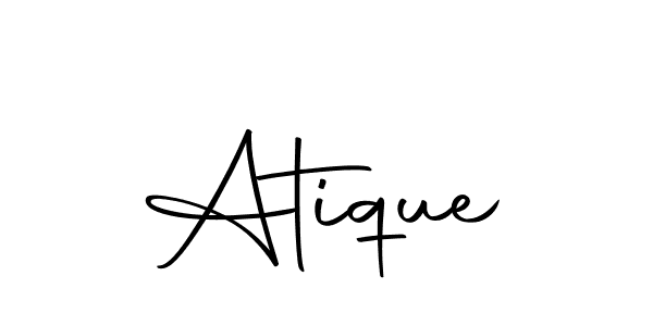 if you are searching for the best signature style for your name Atique. so please give up your signature search. here we have designed multiple signature styles  using Autography-DOLnW. Atique signature style 10 images and pictures png