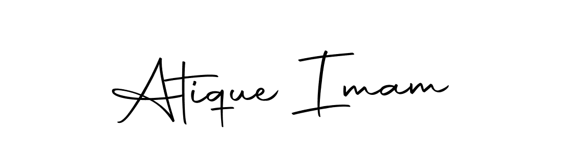 Design your own signature with our free online signature maker. With this signature software, you can create a handwritten (Autography-DOLnW) signature for name Atique Imam. Atique Imam signature style 10 images and pictures png