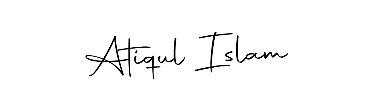 The best way (Autography-DOLnW) to make a short signature is to pick only two or three words in your name. The name Atiqul Islam include a total of six letters. For converting this name. Atiqul Islam signature style 10 images and pictures png