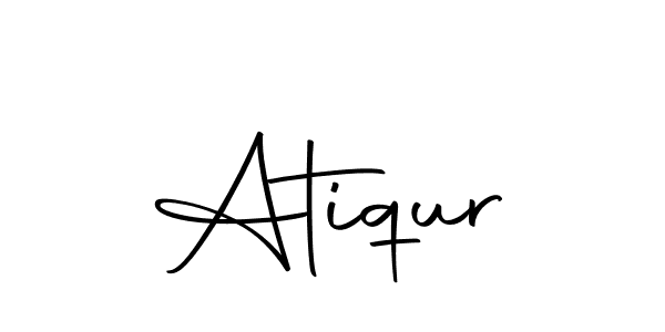 Use a signature maker to create a handwritten signature online. With this signature software, you can design (Autography-DOLnW) your own signature for name Atiqur. Atiqur signature style 10 images and pictures png