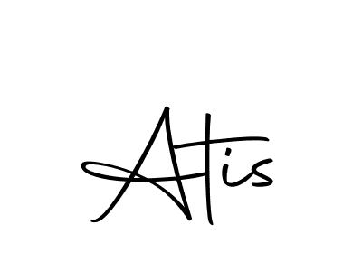 Similarly Autography-DOLnW is the best handwritten signature design. Signature creator online .You can use it as an online autograph creator for name Atis. Atis signature style 10 images and pictures png