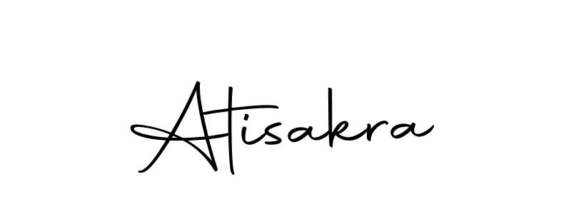 Design your own signature with our free online signature maker. With this signature software, you can create a handwritten (Autography-DOLnW) signature for name Atisakra. Atisakra signature style 10 images and pictures png