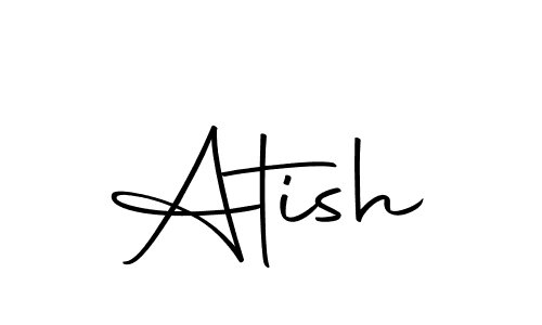 Create a beautiful signature design for name Atish. With this signature (Autography-DOLnW) fonts, you can make a handwritten signature for free. Atish signature style 10 images and pictures png