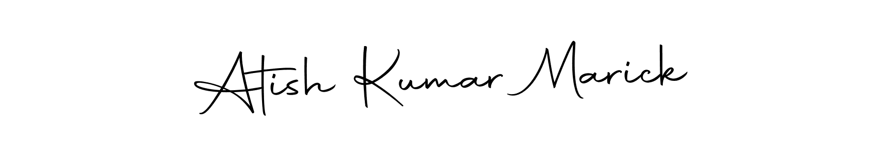 Use a signature maker to create a handwritten signature online. With this signature software, you can design (Autography-DOLnW) your own signature for name Atish Kumar Marick. Atish Kumar Marick signature style 10 images and pictures png