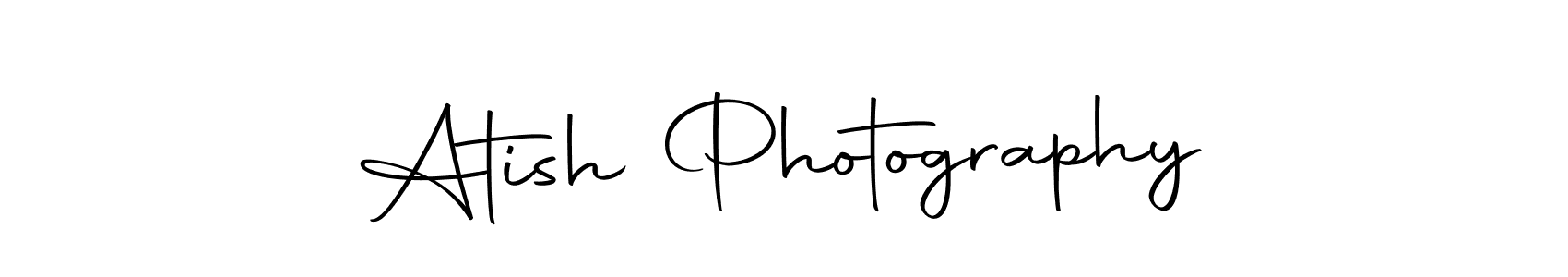 Create a beautiful signature design for name Atish Photography. With this signature (Autography-DOLnW) fonts, you can make a handwritten signature for free. Atish Photography signature style 10 images and pictures png