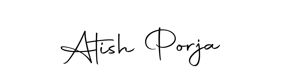 Atish Porja stylish signature style. Best Handwritten Sign (Autography-DOLnW) for my name. Handwritten Signature Collection Ideas for my name Atish Porja. Atish Porja signature style 10 images and pictures png