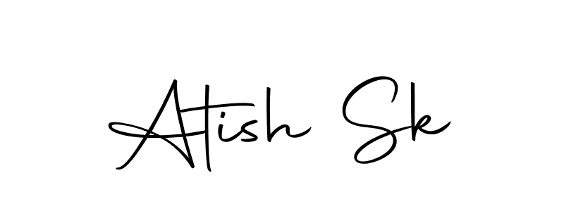 Here are the top 10 professional signature styles for the name Atish Sk. These are the best autograph styles you can use for your name. Atish Sk signature style 10 images and pictures png