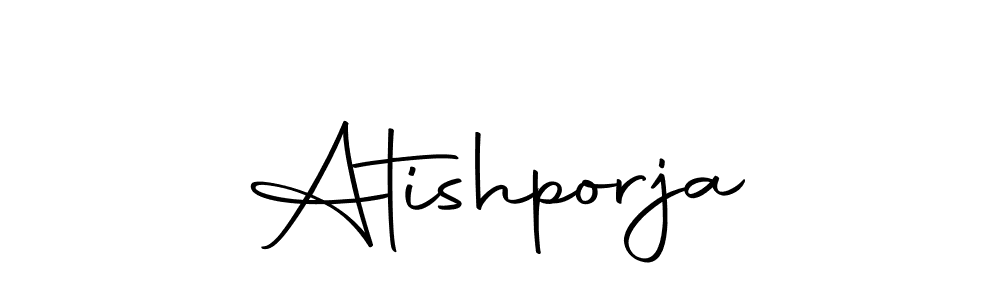 Make a beautiful signature design for name Atishporja. With this signature (Autography-DOLnW) style, you can create a handwritten signature for free. Atishporja signature style 10 images and pictures png