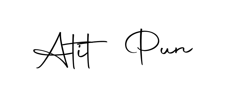 Check out images of Autograph of Atit Pun name. Actor Atit Pun Signature Style. Autography-DOLnW is a professional sign style online. Atit Pun signature style 10 images and pictures png