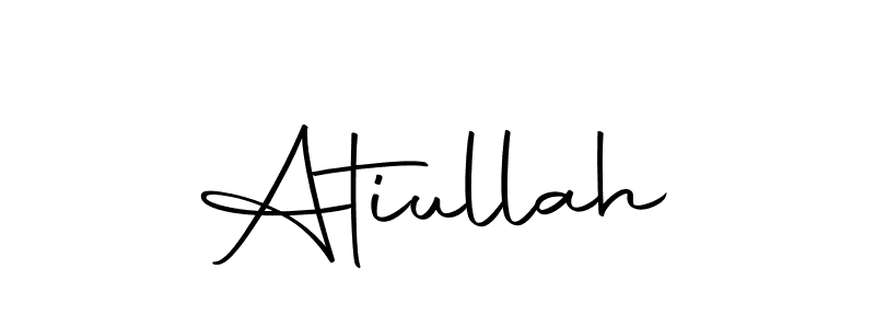 Also we have Atiullah name is the best signature style. Create professional handwritten signature collection using Autography-DOLnW autograph style. Atiullah signature style 10 images and pictures png