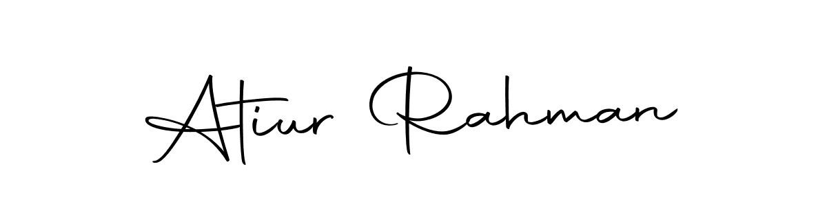 Design your own signature with our free online signature maker. With this signature software, you can create a handwritten (Autography-DOLnW) signature for name Atiur Rahman. Atiur Rahman signature style 10 images and pictures png