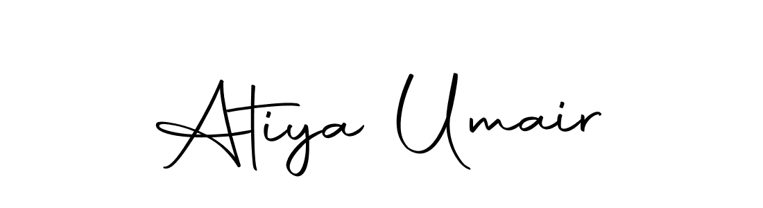 You can use this online signature creator to create a handwritten signature for the name Atiya Umair. This is the best online autograph maker. Atiya Umair signature style 10 images and pictures png