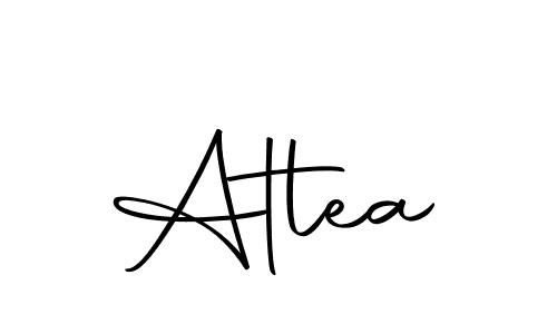 Use a signature maker to create a handwritten signature online. With this signature software, you can design (Autography-DOLnW) your own signature for name Atlea. Atlea signature style 10 images and pictures png