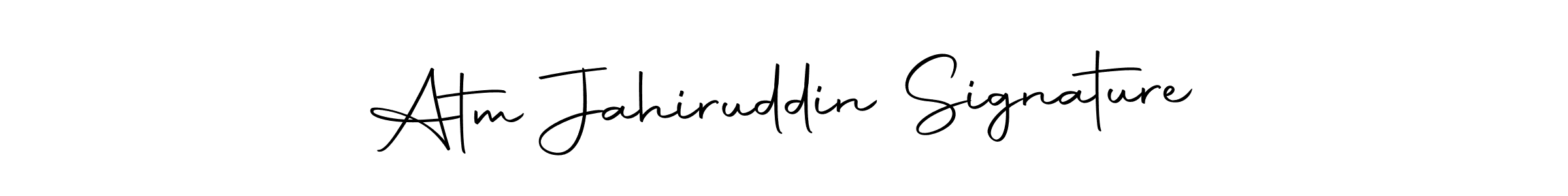 How to Draw Atm Jahiruddin Signature signature style? Autography-DOLnW is a latest design signature styles for name Atm Jahiruddin Signature. Atm Jahiruddin Signature signature style 10 images and pictures png