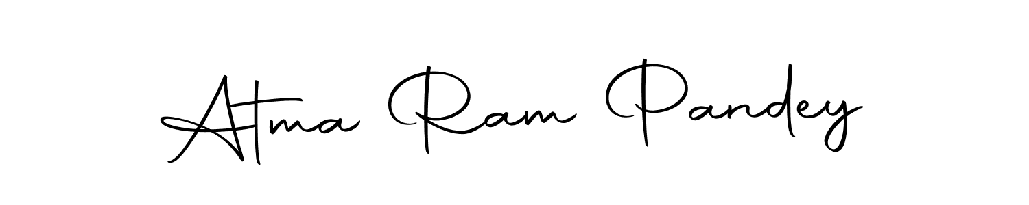 How to make Atma Ram Pandey name signature. Use Autography-DOLnW style for creating short signs online. This is the latest handwritten sign. Atma Ram Pandey signature style 10 images and pictures png