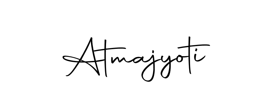 Design your own signature with our free online signature maker. With this signature software, you can create a handwritten (Autography-DOLnW) signature for name Atmajyoti. Atmajyoti signature style 10 images and pictures png