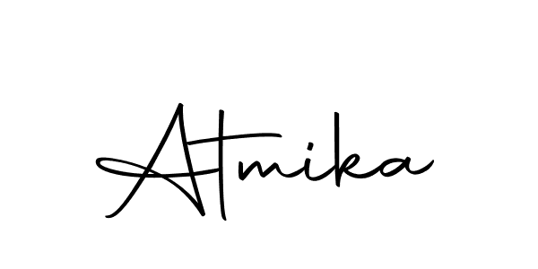 Atmika stylish signature style. Best Handwritten Sign (Autography-DOLnW) for my name. Handwritten Signature Collection Ideas for my name Atmika. Atmika signature style 10 images and pictures png