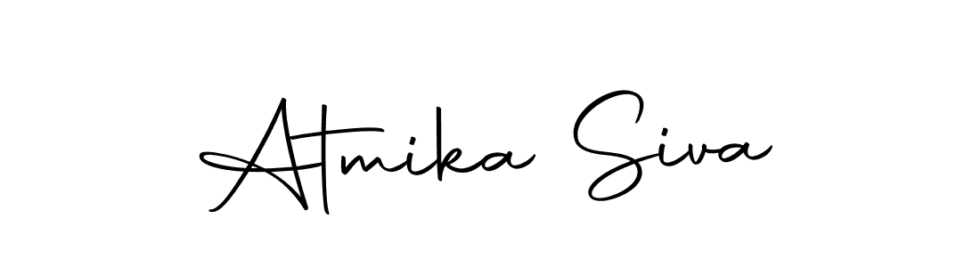 Atmika Siva stylish signature style. Best Handwritten Sign (Autography-DOLnW) for my name. Handwritten Signature Collection Ideas for my name Atmika Siva. Atmika Siva signature style 10 images and pictures png