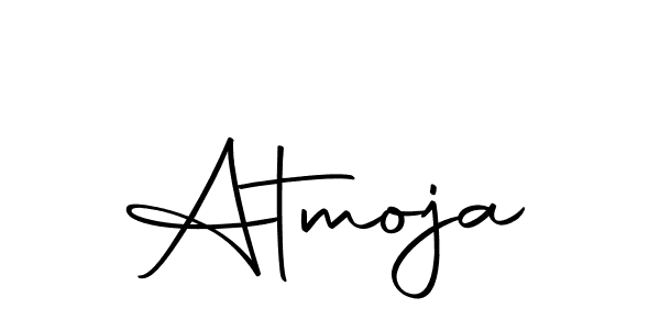 Make a beautiful signature design for name Atmoja. With this signature (Autography-DOLnW) style, you can create a handwritten signature for free. Atmoja signature style 10 images and pictures png