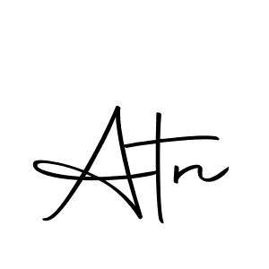 Design your own signature with our free online signature maker. With this signature software, you can create a handwritten (Autography-DOLnW) signature for name Atn. Atn signature style 10 images and pictures png