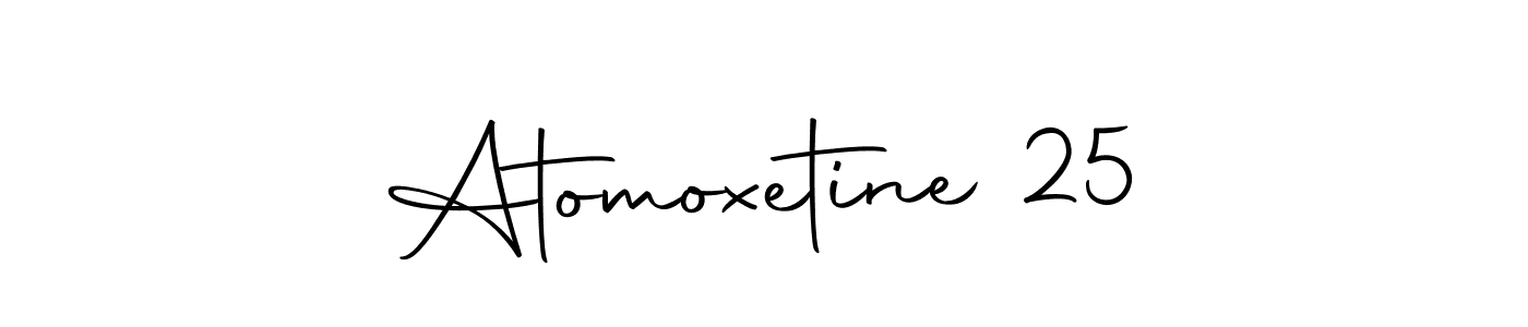 Atomoxetine 25 stylish signature style. Best Handwritten Sign (Autography-DOLnW) for my name. Handwritten Signature Collection Ideas for my name Atomoxetine 25. Atomoxetine 25 signature style 10 images and pictures png