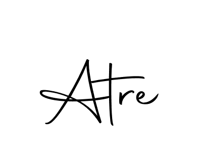 Design your own signature with our free online signature maker. With this signature software, you can create a handwritten (Autography-DOLnW) signature for name Atre. Atre signature style 10 images and pictures png