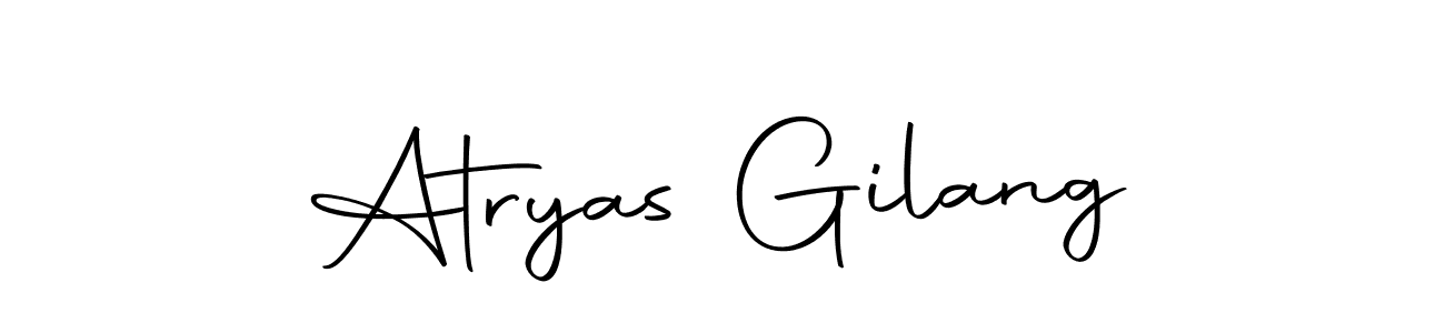 Here are the top 10 professional signature styles for the name Atryas Gilang. These are the best autograph styles you can use for your name. Atryas Gilang signature style 10 images and pictures png