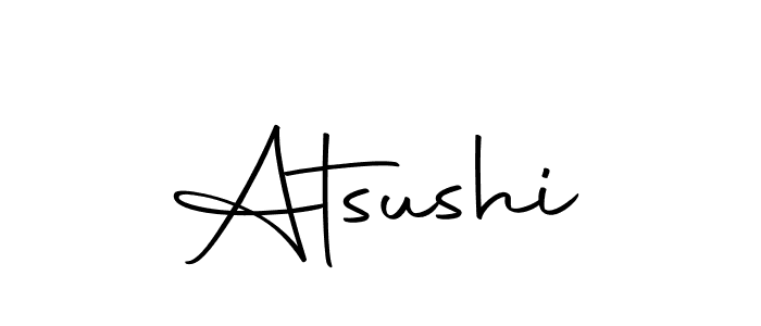 You should practise on your own different ways (Autography-DOLnW) to write your name (Atsushi) in signature. don't let someone else do it for you. Atsushi signature style 10 images and pictures png