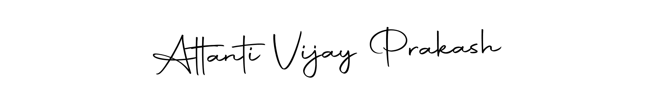 Design your own signature with our free online signature maker. With this signature software, you can create a handwritten (Autography-DOLnW) signature for name Attanti Vijay Prakash. Attanti Vijay Prakash signature style 10 images and pictures png