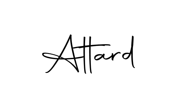 Make a beautiful signature design for name Attard. With this signature (Autography-DOLnW) style, you can create a handwritten signature for free. Attard signature style 10 images and pictures png