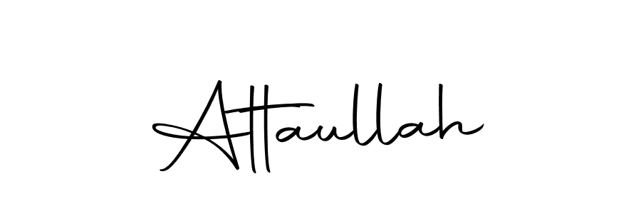 Make a beautiful signature design for name Attaullah. Use this online signature maker to create a handwritten signature for free. Attaullah signature style 10 images and pictures png