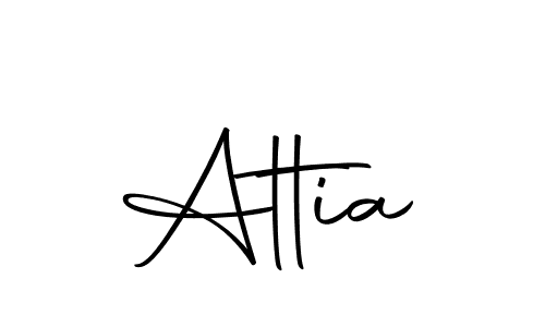How to make Attia signature? Autography-DOLnW is a professional autograph style. Create handwritten signature for Attia name. Attia signature style 10 images and pictures png