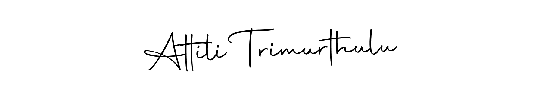 It looks lik you need a new signature style for name Attili Trimurthulu. Design unique handwritten (Autography-DOLnW) signature with our free signature maker in just a few clicks. Attili Trimurthulu signature style 10 images and pictures png