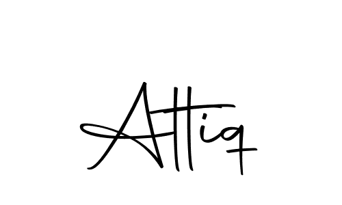 You can use this online signature creator to create a handwritten signature for the name Attiq. This is the best online autograph maker. Attiq signature style 10 images and pictures png