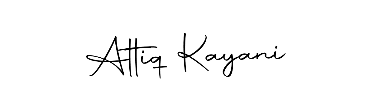 Similarly Autography-DOLnW is the best handwritten signature design. Signature creator online .You can use it as an online autograph creator for name Attiq Kayani. Attiq Kayani signature style 10 images and pictures png