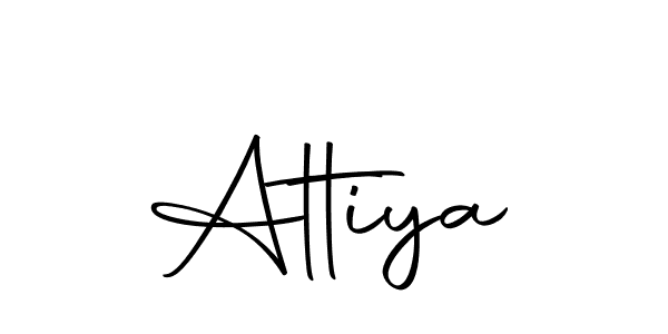 Also we have Attiya name is the best signature style. Create professional handwritten signature collection using Autography-DOLnW autograph style. Attiya signature style 10 images and pictures png