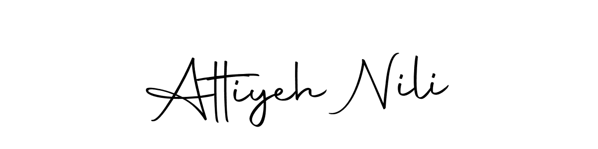 Once you've used our free online signature maker to create your best signature Autography-DOLnW style, it's time to enjoy all of the benefits that Attiyeh Nili name signing documents. Attiyeh Nili signature style 10 images and pictures png