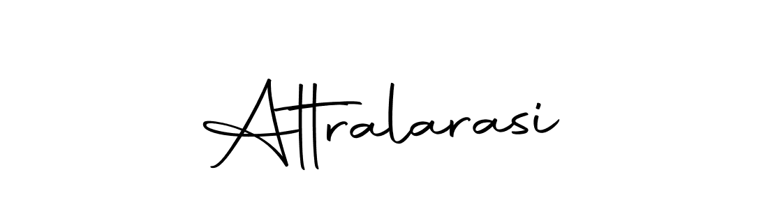 Create a beautiful signature design for name Attralarasi. With this signature (Autography-DOLnW) fonts, you can make a handwritten signature for free. Attralarasi signature style 10 images and pictures png