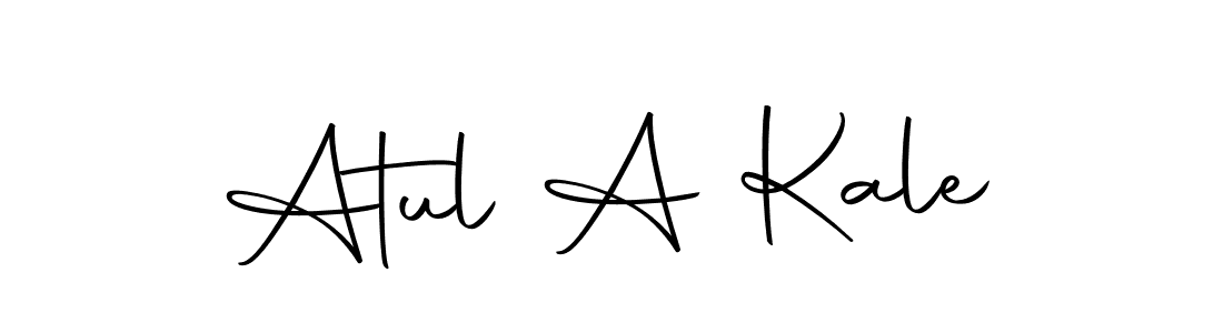 Make a beautiful signature design for name Atul A Kale. Use this online signature maker to create a handwritten signature for free. Atul A Kale signature style 10 images and pictures png