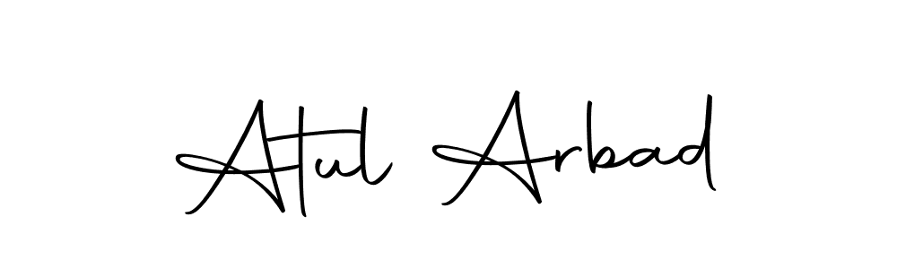 Also we have Atul Arbad name is the best signature style. Create professional handwritten signature collection using Autography-DOLnW autograph style. Atul Arbad signature style 10 images and pictures png
