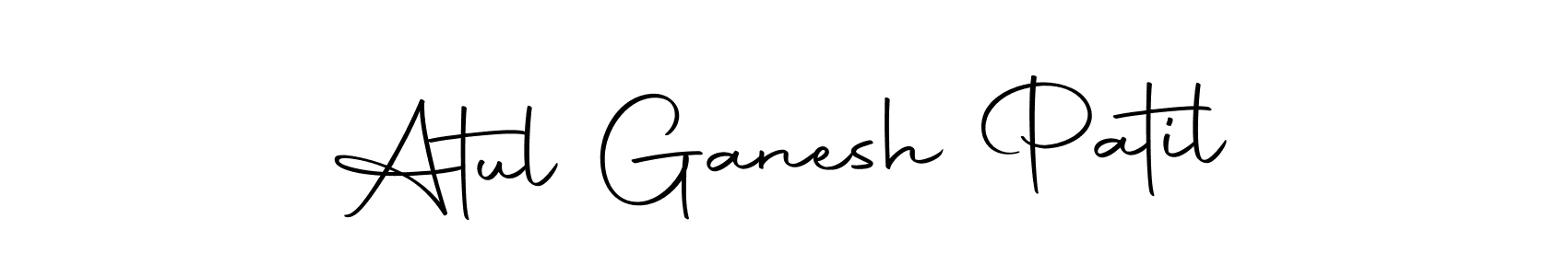 Make a beautiful signature design for name Atul Ganesh Patil. With this signature (Autography-DOLnW) style, you can create a handwritten signature for free. Atul Ganesh Patil signature style 10 images and pictures png
